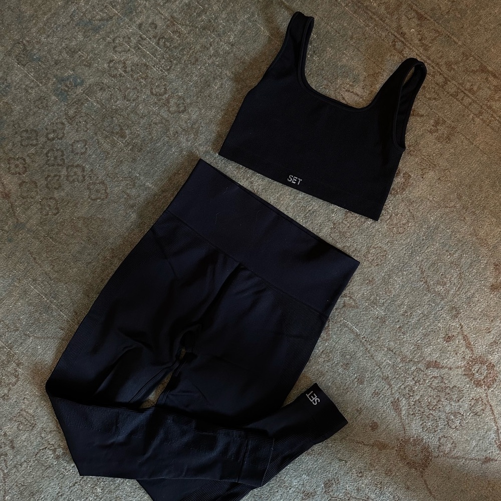 Set Active Sculptflex Duo with Box Cut Bra and Leggings